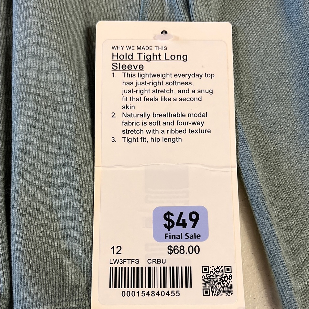 lululemon athletica Long Sleeve Tee in Green - Picture 4 of 5